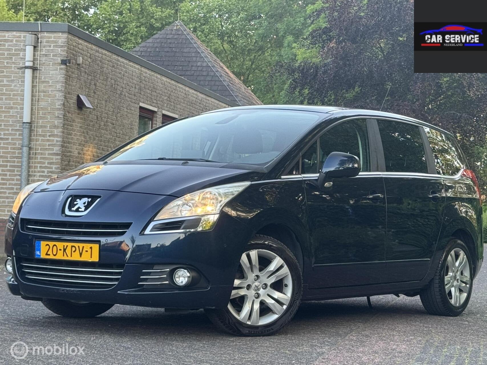 Peugeot 5008 1.6 VTi ST Premiere 7PERSOONS/NAP/1e EIG/NAVI/D, Voorwielaandrijving, Euro 5, Gebruikt, 4 cilinders