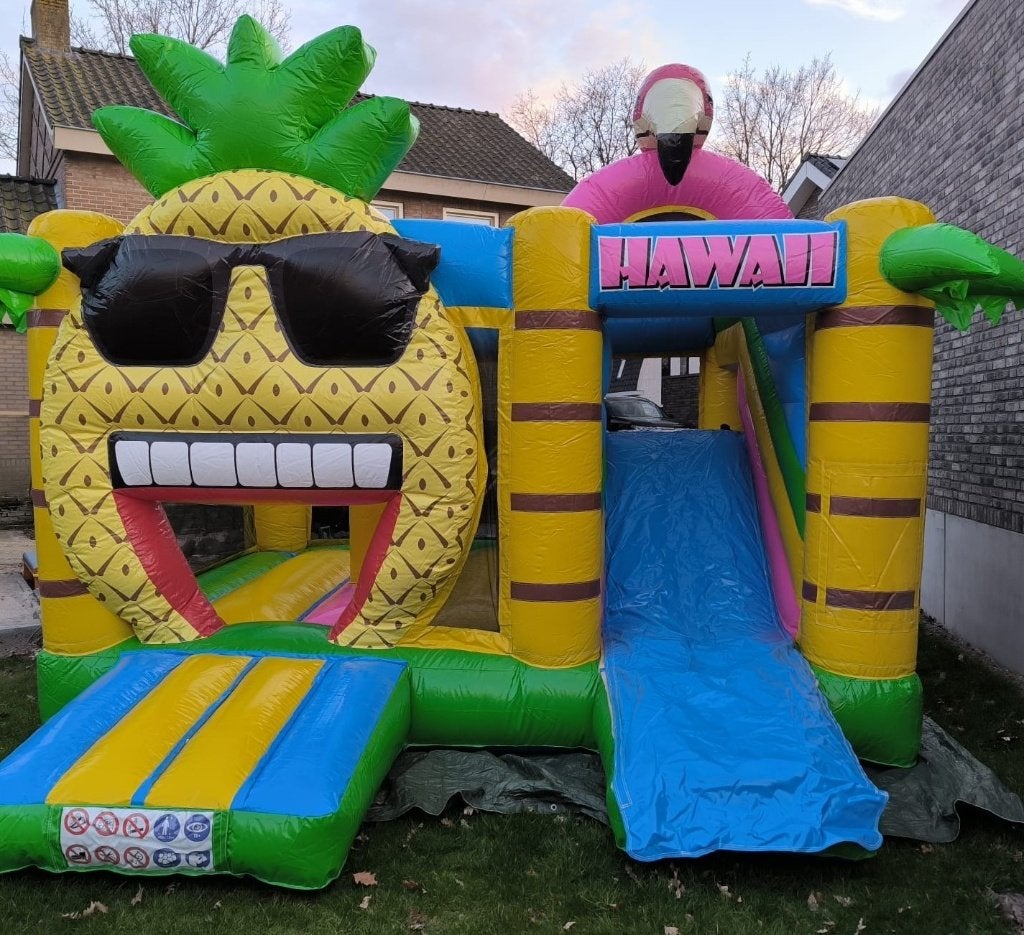 Springkussen Hawaii te huur!, Ophalen, Gebruikt, Overige
