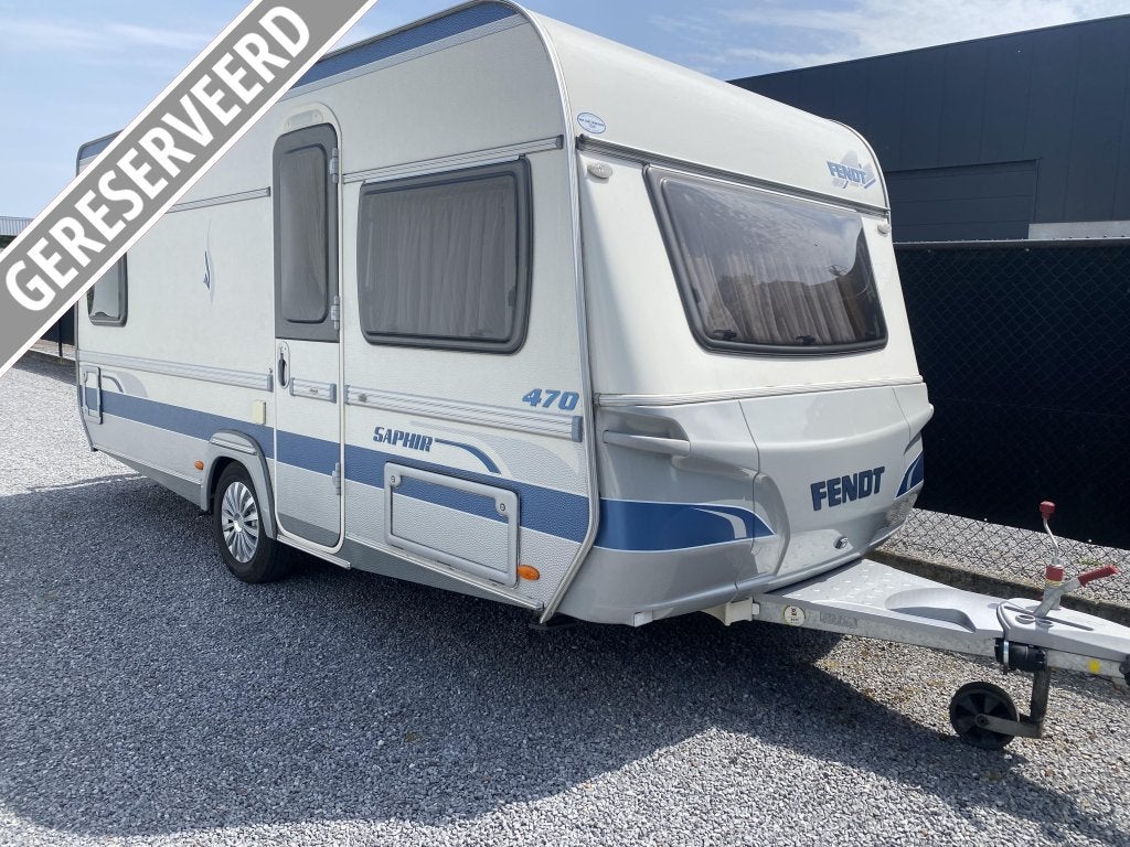 Fendt Saphir 470 TF Mover Voortent Luifel, Caravans en Kamperen, Caravans, Rondzit, Bedrijf, Overige typen, Tot en met 4