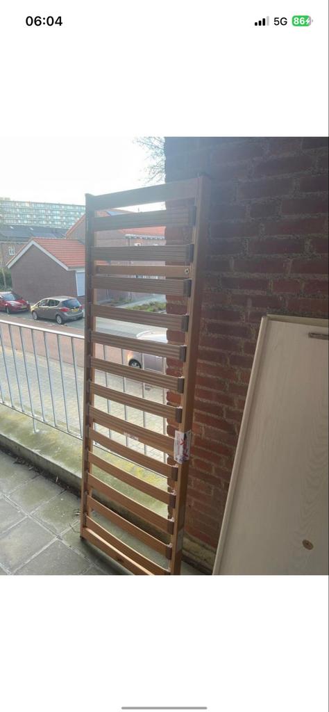 2x Lattenbodem 70x200 -, Ophalen, Gebruikt, Bedbodem, 200 cm