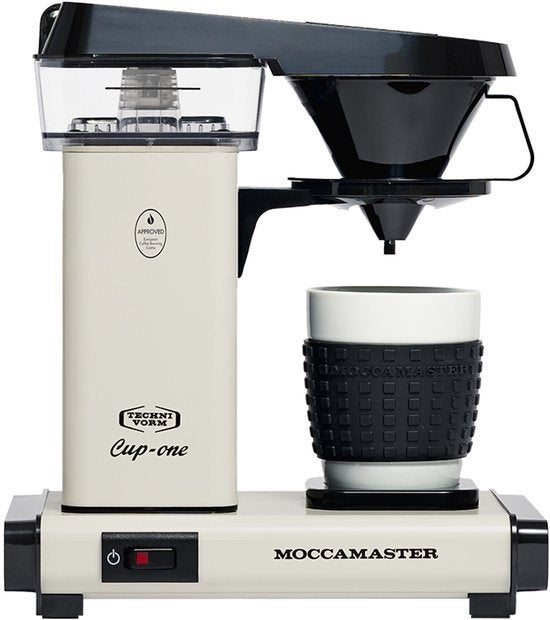 Moccamaster Cup-One filterkoffiezetter off-white, nieuw, Witgoed en Apparatuur, 1 kopje, Ophalen of Verzenden, Nieuw, Koffiemachine