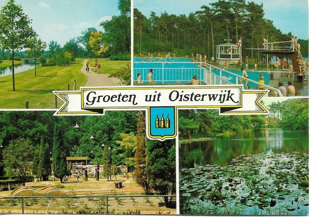 Oisterwijk- -4-luik., Ophalen of Verzenden, 1980 tot heden, Gelopen, Noord-Brabant