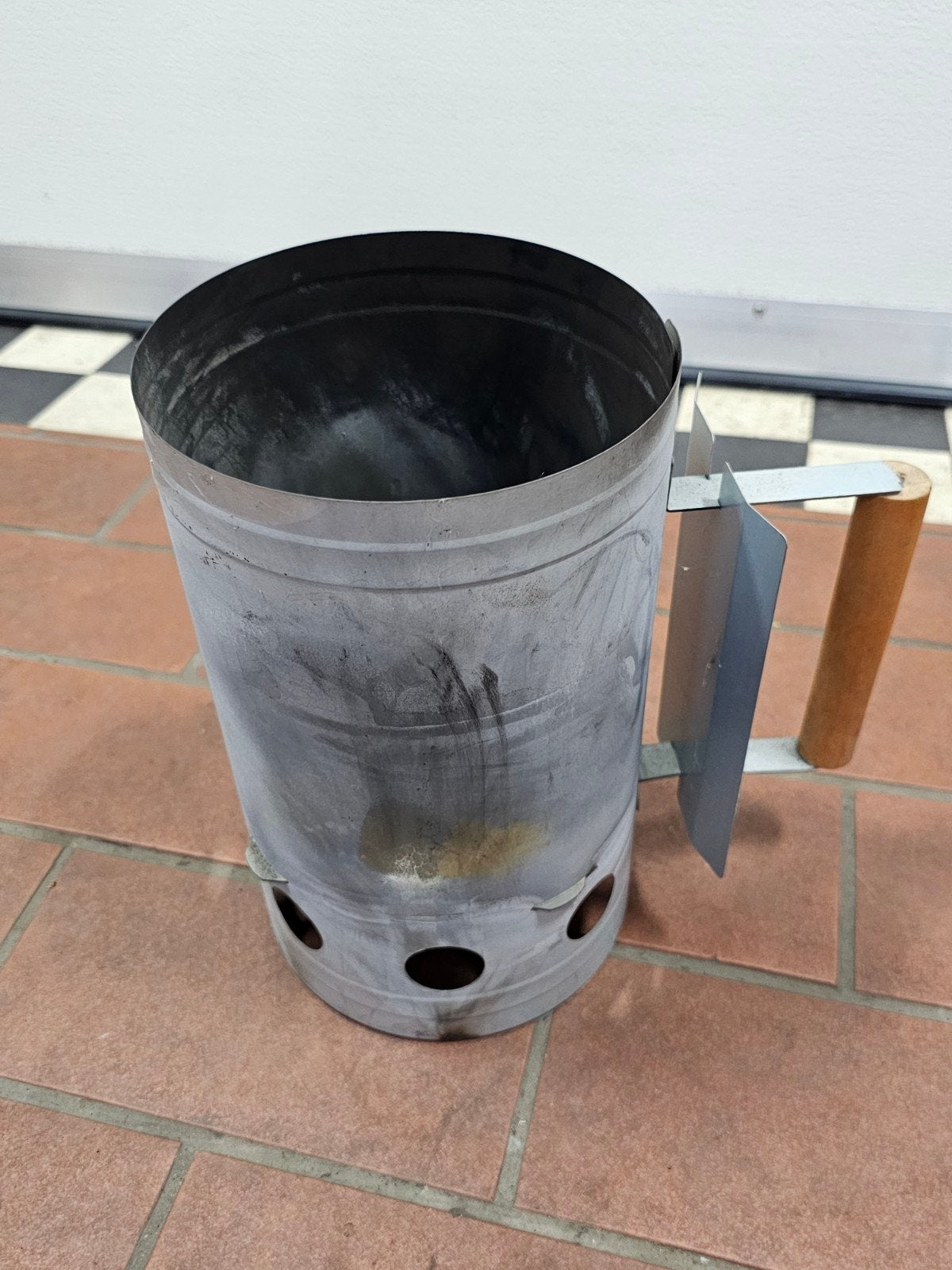 houtskool aansteker, kip houder, Ophalen of Verzenden