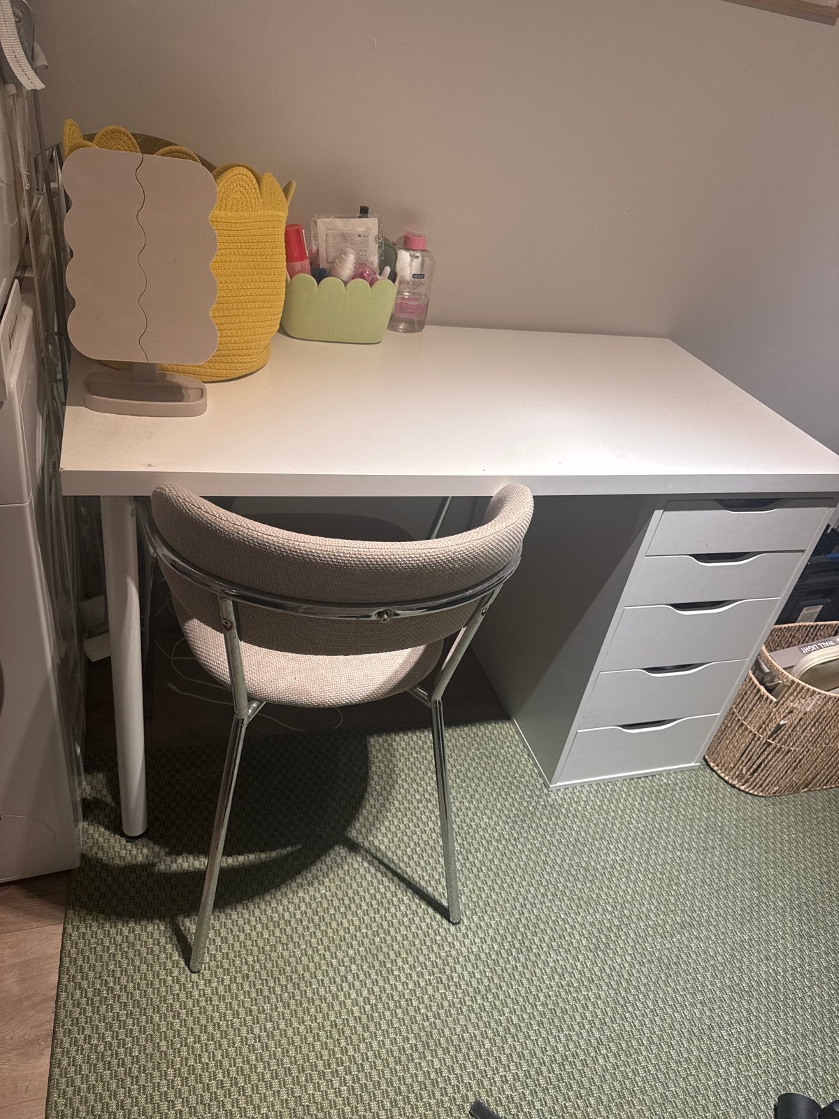 Ikea Alex Bureau - Nog heel goed!, Ophalen, Met lades, Zo goed als nieuw, IKEA