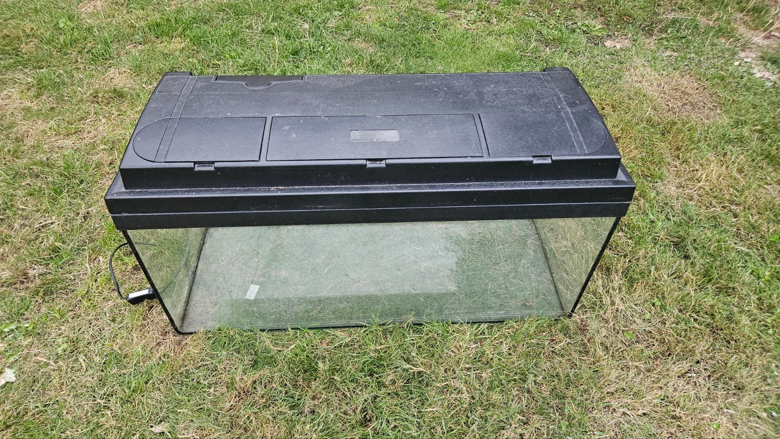 aquarium gratis, Dieren en Toebehoren, Ophalen, Inclusief deksel, Gebruikt, Leeg aquarium