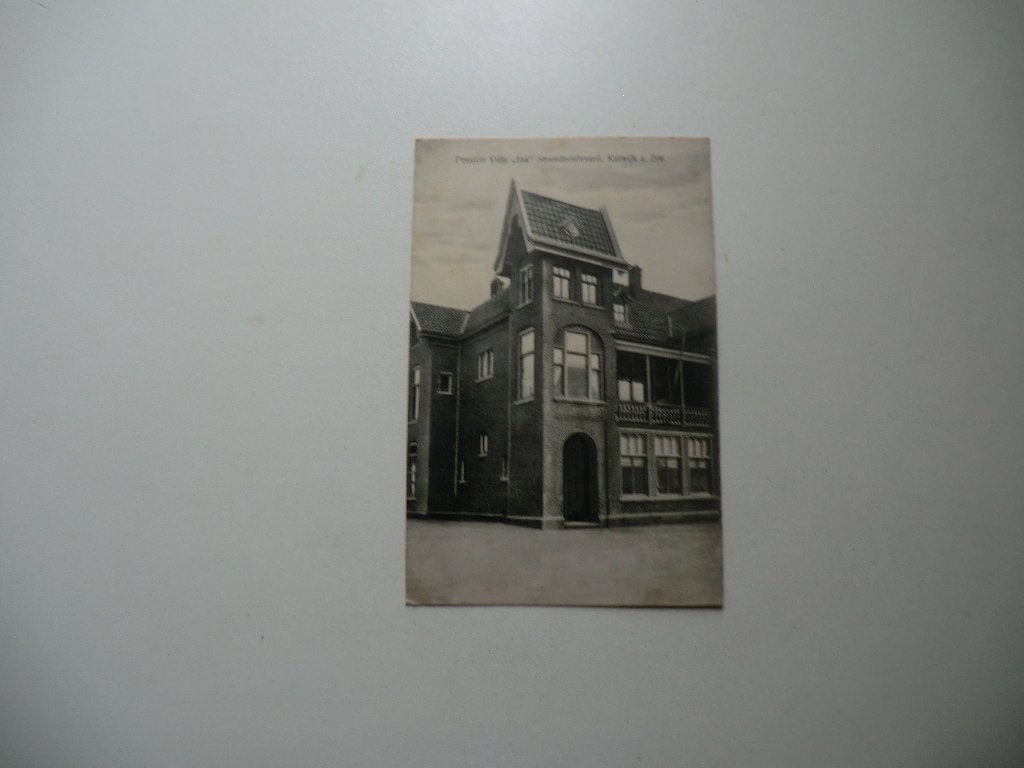 Katwijk,Pension Villa Ina,Strandboulevard,, Ophalen of Verzenden, Voor 1920, Ongelopen, Zuid-Holland