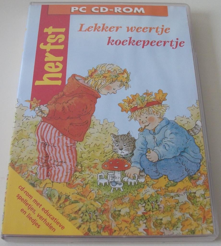 PC Game *** LEKKER WEERTJE KOEKEPEERTJE *** Herfst, Alle leeftijden, Ophalen of Verzenden, Zo goed als nieuw