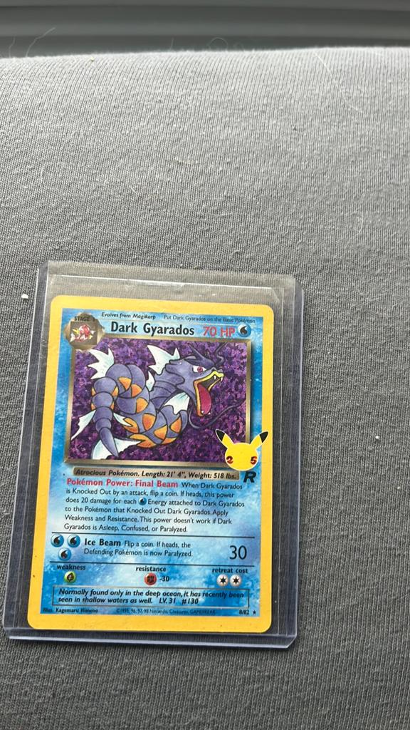 Dark gyarados, Hobby en Vrije tijd, Verzamelkaartspellen | Pokémon, Ophalen of Verzenden, Nieuw