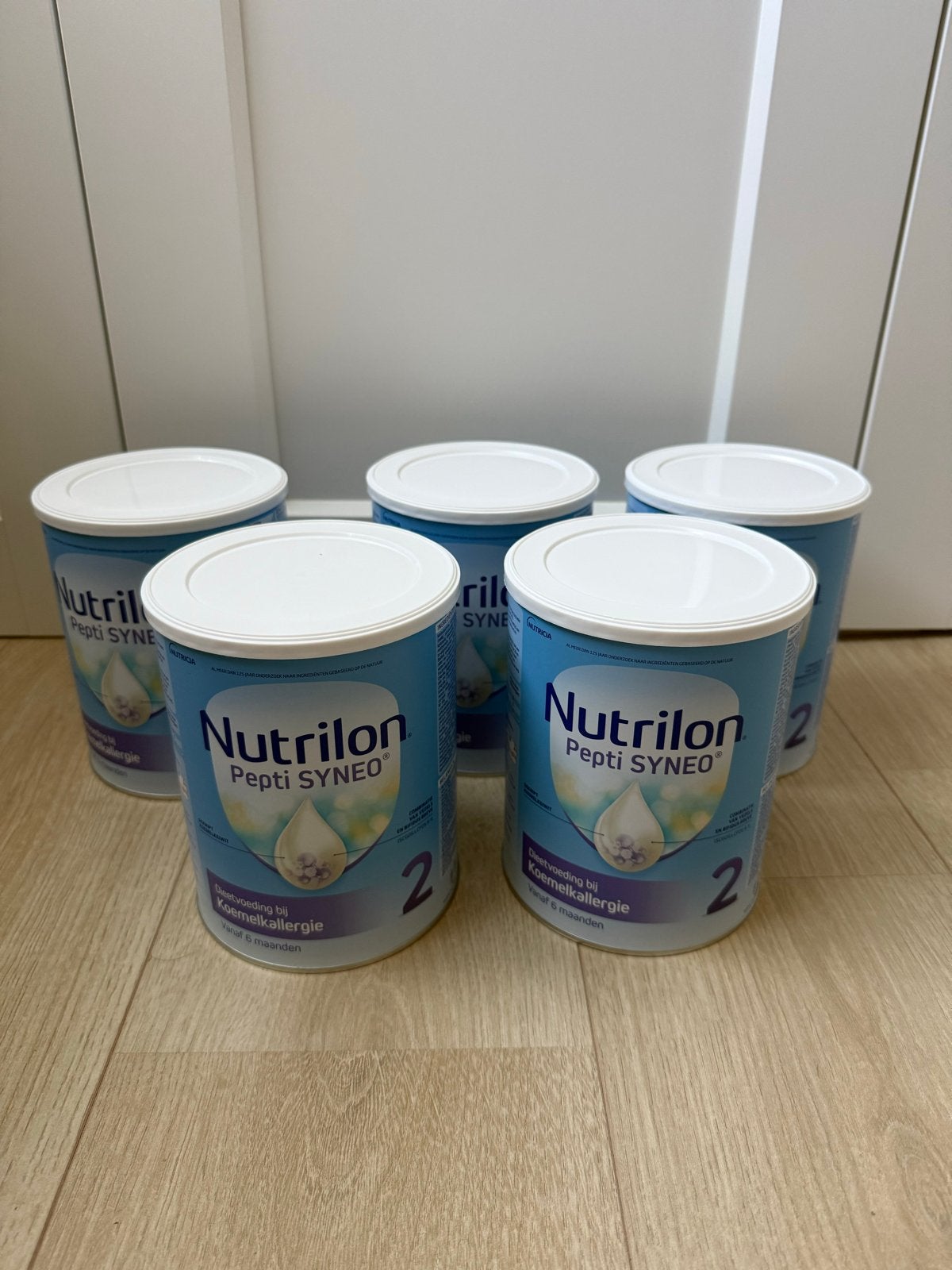 5x Nutrilon Pepti 2, Ophalen of Verzenden, Nieuw, Overige typen, Nutrilon