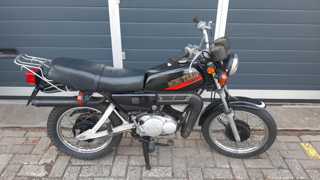 Yamaha mini trail., Fietsen en Brommers, Ophalen, 5 versnellingen, Yamaha