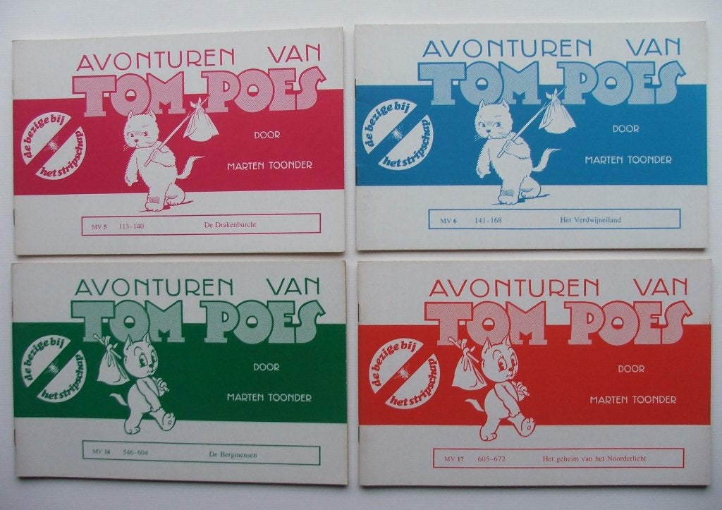 Tom Poes, Gelezen, Marten Toonder, Eén stripboek, Ophalen of Verzenden