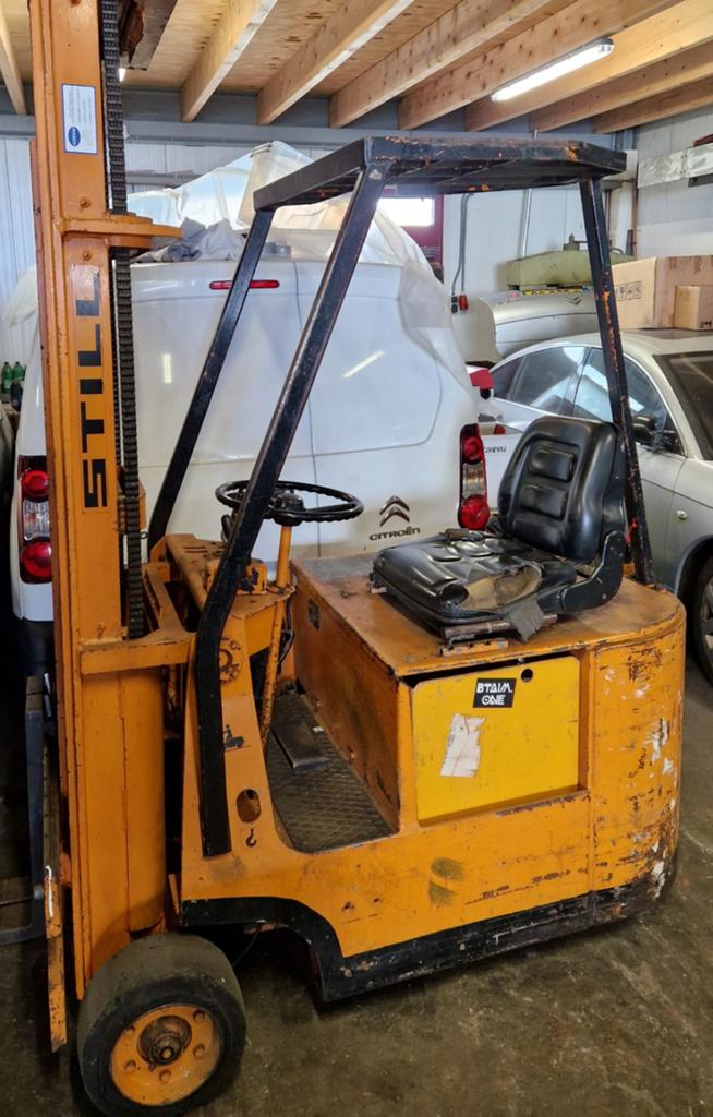 Still 1200 kg heftruck met wat werk., Heftruck, Ophalen of Verzenden, STILL, 1000 tot 2000 kg