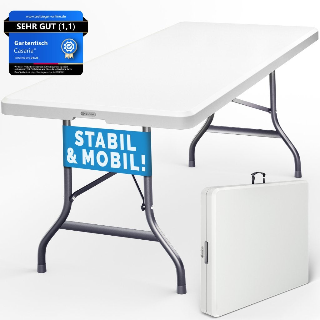 Campingtafel tuintafel eettafel klaptafel 220 cm GRTS BZRGD!, Campingtafel, Verzenden, Nieuw, Nvt