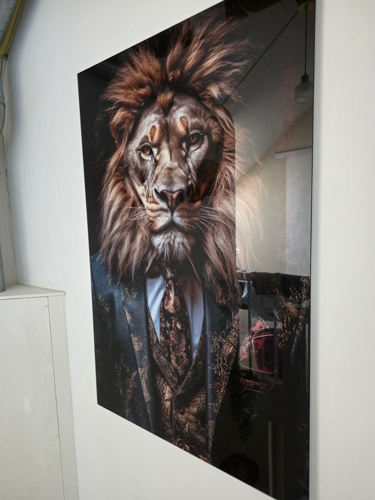 Glasschilderij Lions club Feelings Wonen 80x120cm, Ophalen