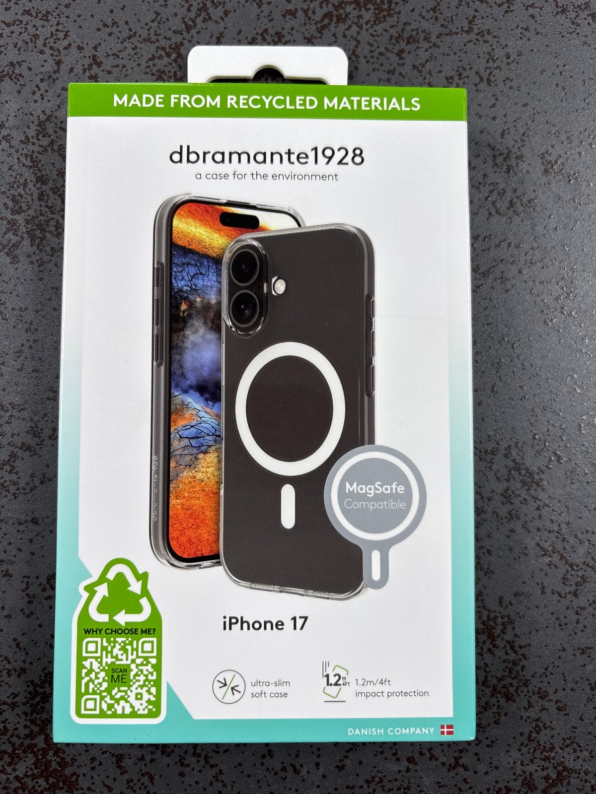 Dbramante1928 iPhone 17 Hoesje - Transparant met MagSafe, Kunststof, IPhone 17, MagSafe, Overige merken