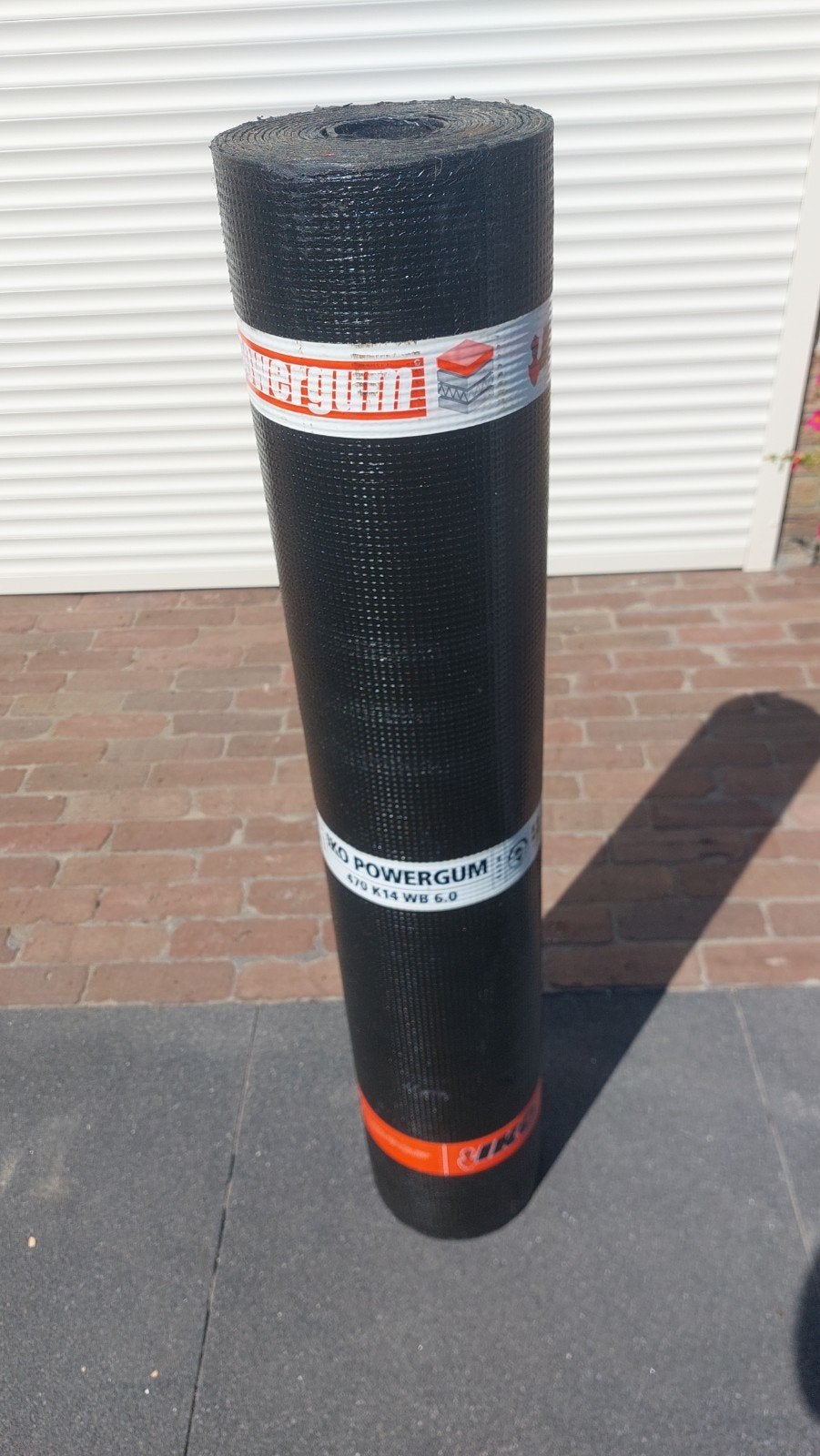 10 Nieuwe rollen dakleer - Powergum 470 K14 WB 6.0, Ophalen, Overige materialen, Zwart, Nieuw