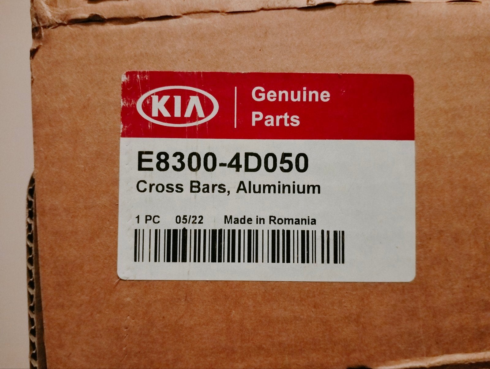 Originele KIA Stonic Dakdragers (E8300-4D050), Auto diversen, Dakdragers, Ophalen