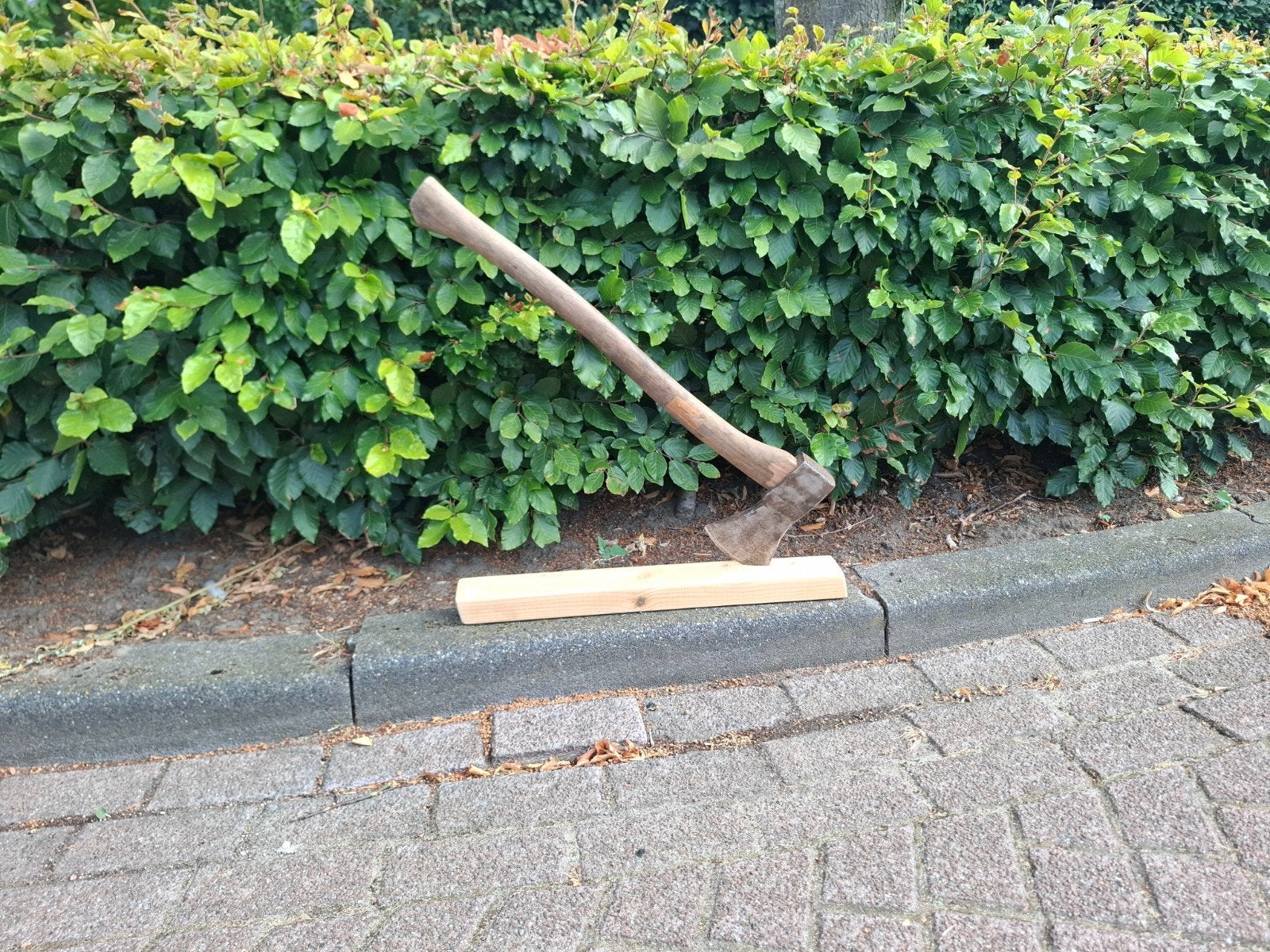 sandvik hakbijl, Ophalen of Verzenden, Gebruikt, Bijl, Sandvik