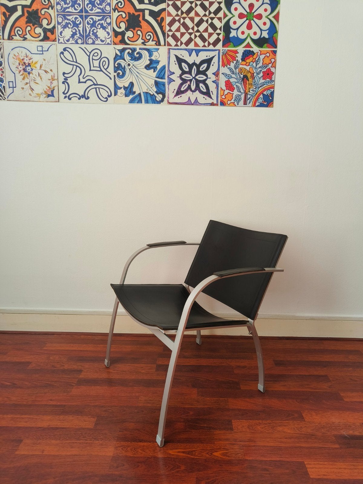 Stockholm fauteuil uit de jaren 90 in topconditieDit is een, Ophalen, Zwart, Eén
