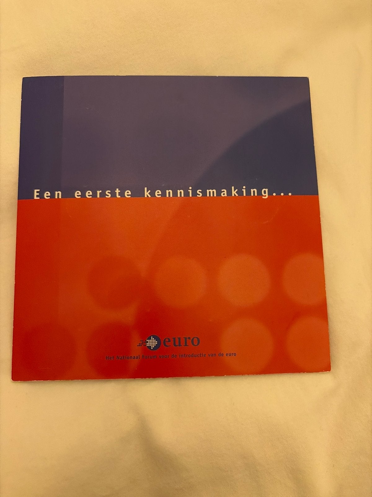 Mapje met de eerste euro munten, Ophalen of Verzenden, Overige landen, Overige waardes, Setje