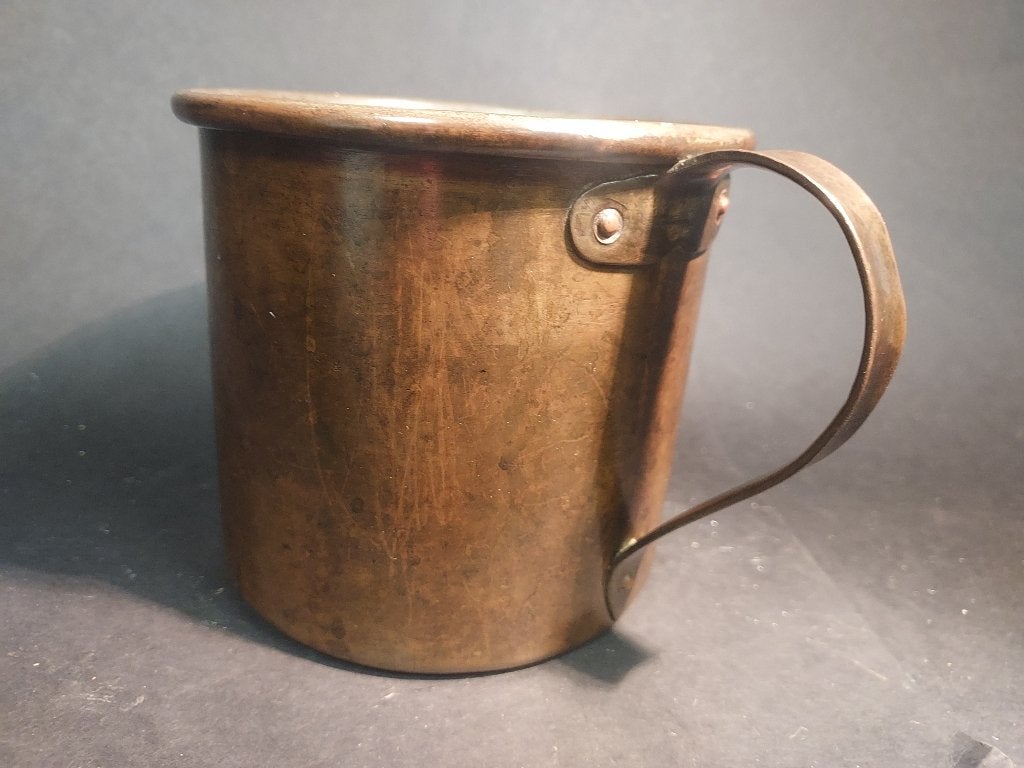 Antieke koperen beker XL, Ophalen of Verzenden, Koper