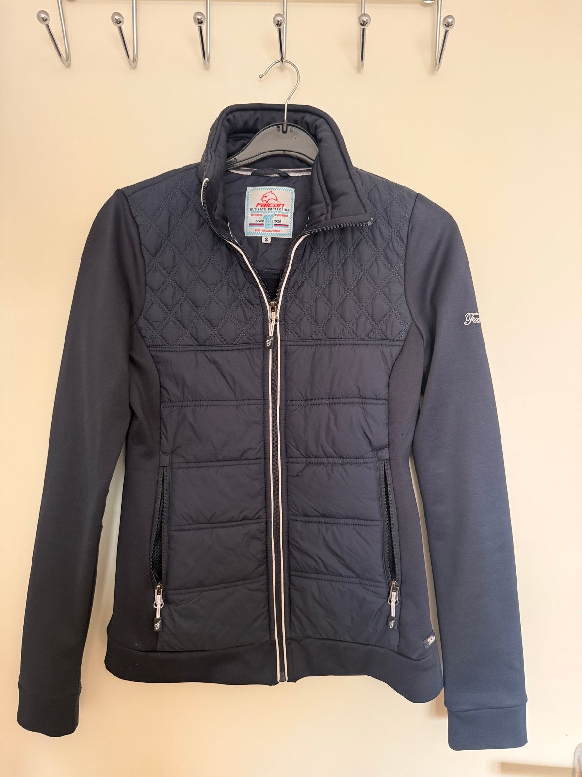 Falcon jas, maat S, zo goed als nieuw, Kleding | Dames, Ophalen of Verzenden, Zo goed als nieuw, Maat 36 (S), Blauw