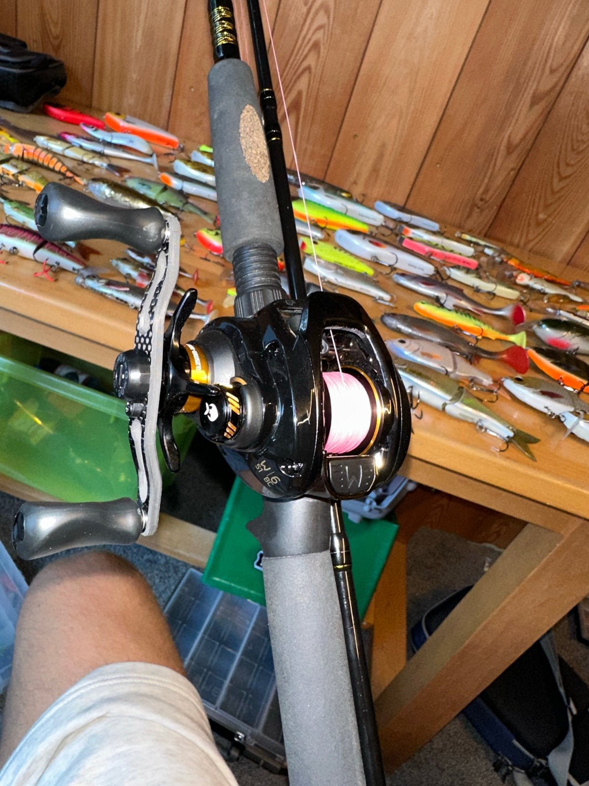 Westin W6 reel & W3 Jerkbait-T 2nd Gen hengel combi, Ophalen of Verzenden, Zo goed als nieuw, Complete hengel