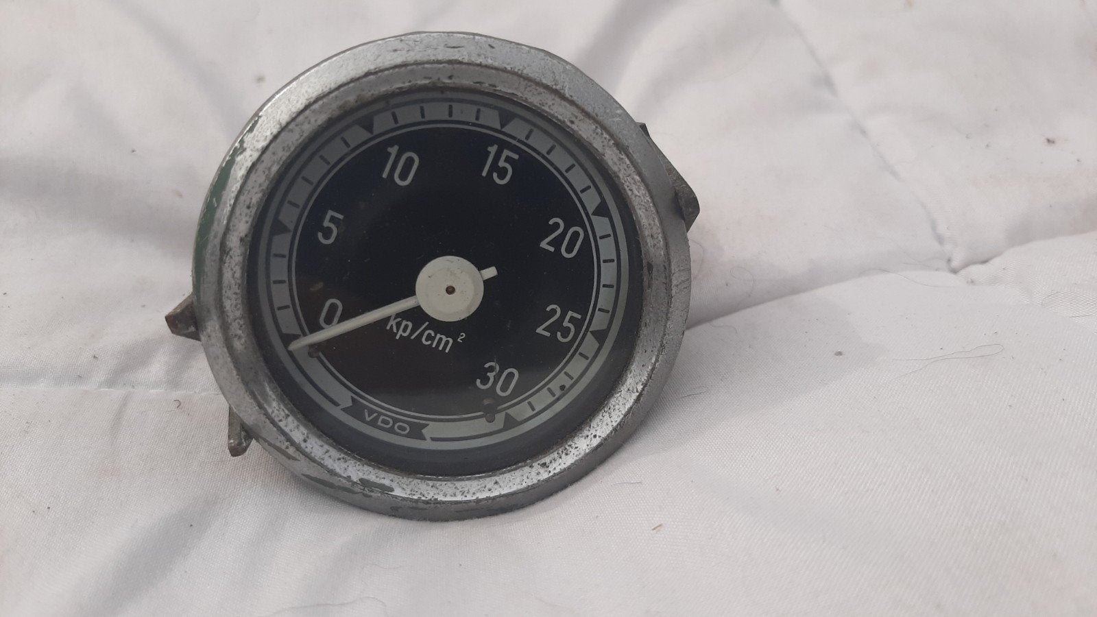 VDO Drukmeter kp/cm2. Behuizing 60 mm. Werking onbekend., Ophalen of Verzenden