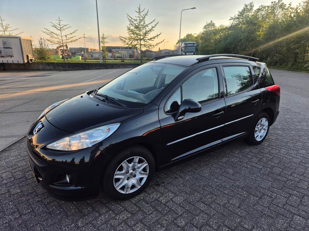 Peugeot 207 1.4 VTI 16V SW 2012 Zwart, Auto's, Peugeot, Bedrijf, Benzine, C, Stationwagon, Handgeschakeld, Origineel Nederlands