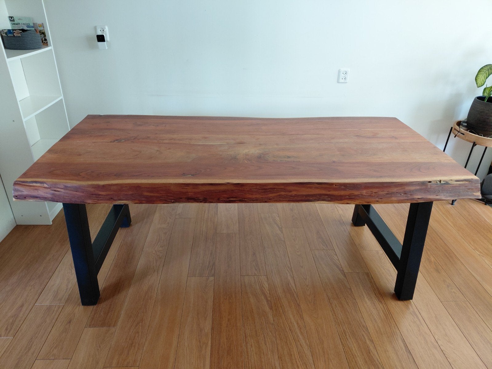 Mooie robuuste eettafel 200x100, Huis en Inrichting, Tafels | Eettafels, Ophalen, Gebruikt, 200 cm of meer, 50 tot 100 cm