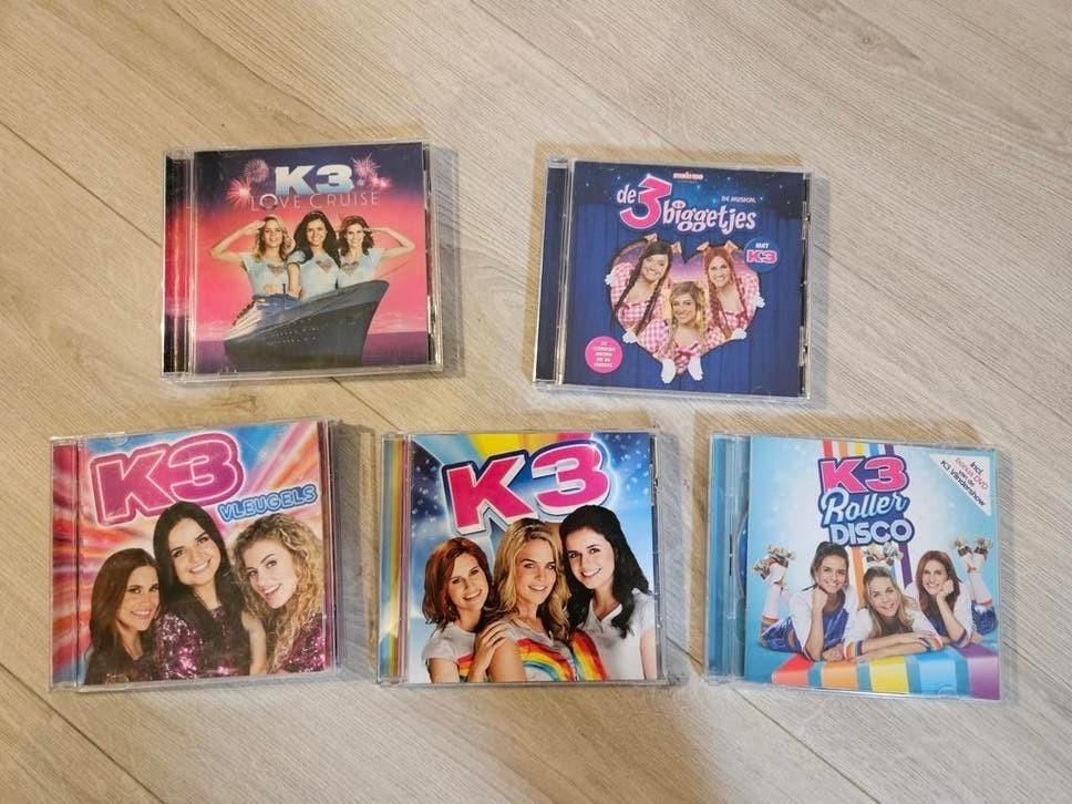 K3 CD's - Diverse albums (5 stuks), Cd's en Dvd's, Cd's | Kinderen en Jeugd, Gebruikt, Muziek, 3 tot 5 jaar, 6 tot 9 jaar, Ophalen of Verzenden