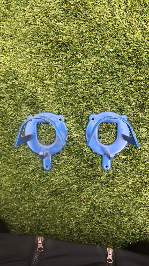2x hoofdstelhouder blauw, Dieren en Toebehoren, Ophalen, Overige soorten