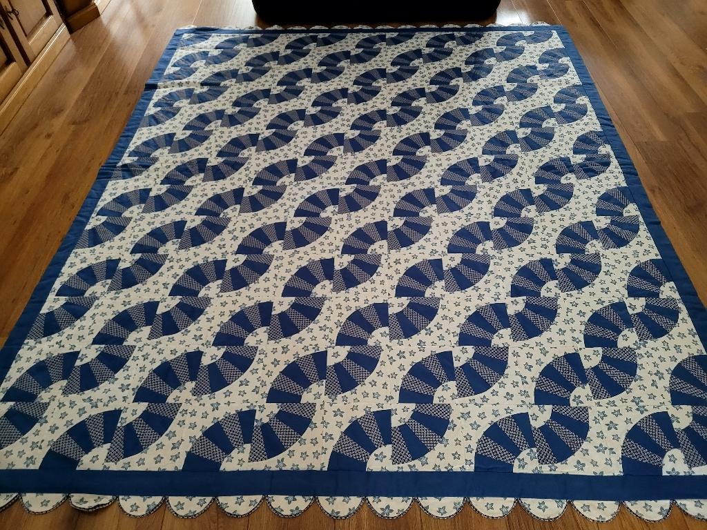 Sprei, Ophalen, Blauw, Deken of Dekbed, Nieuw