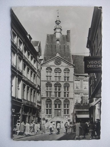 P336 Maastricht - Dinghuis - 1963, Verzamelen, Verzenden, 1960 tot 1980, Gelopen, Limburg