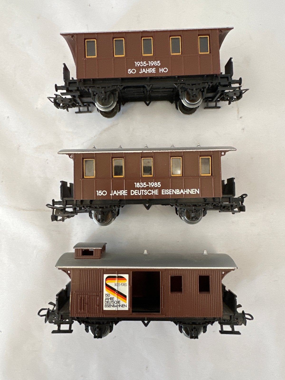 Märklin 1835-1985 150 Jaar Duitse Spoorwegen Wagons, Hobby en Vrije tijd, Modeltreinen | H0, Wisselstroom, Gebruikt, Wagon, Ophalen of Verzenden
