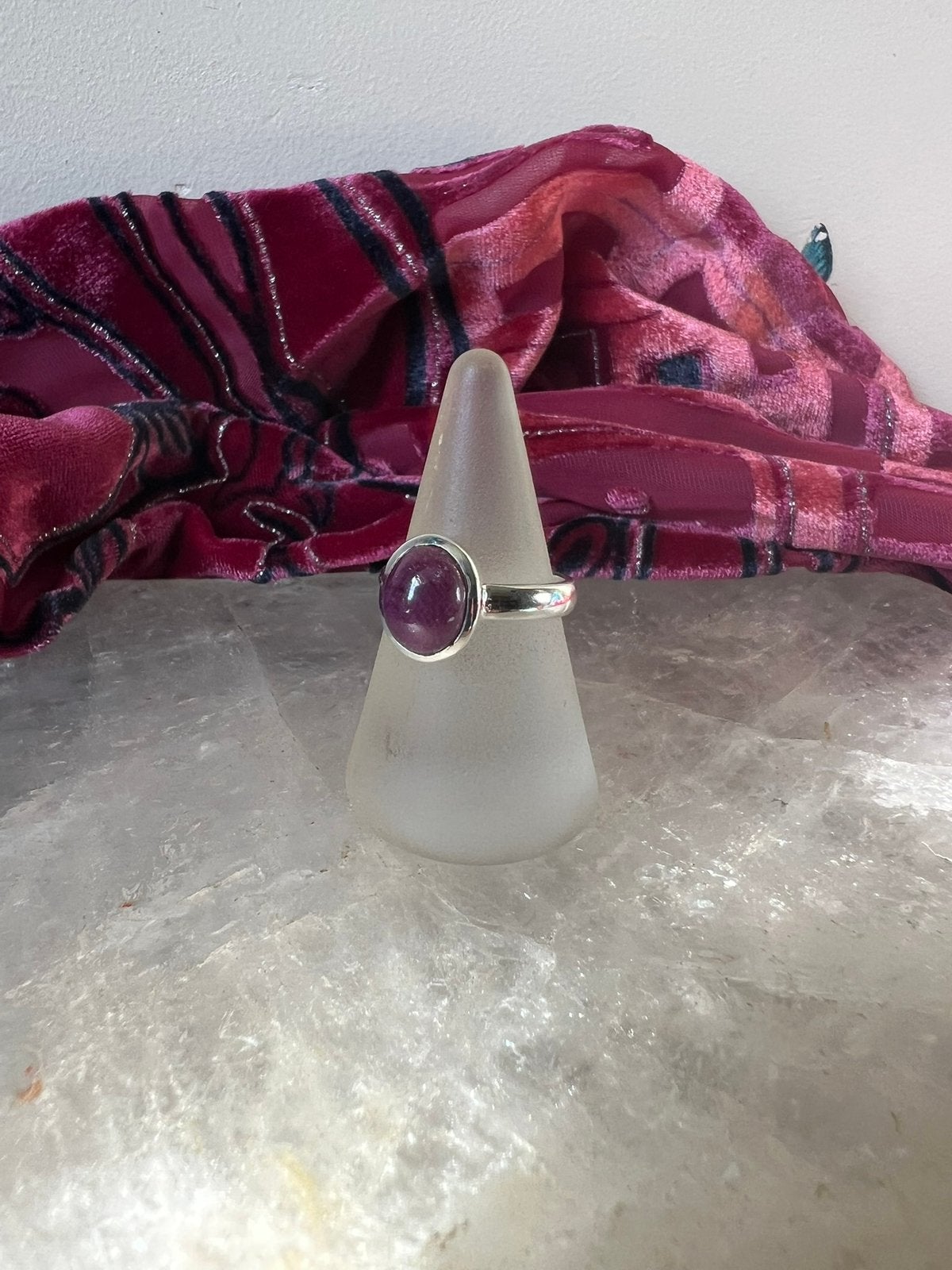 Robijn beschermt passie liefde geluk intuïtie magie uniek, Sieraden, Tassen en Uiterlijk, Ringen, Nieuw, Ophalen of Verzenden