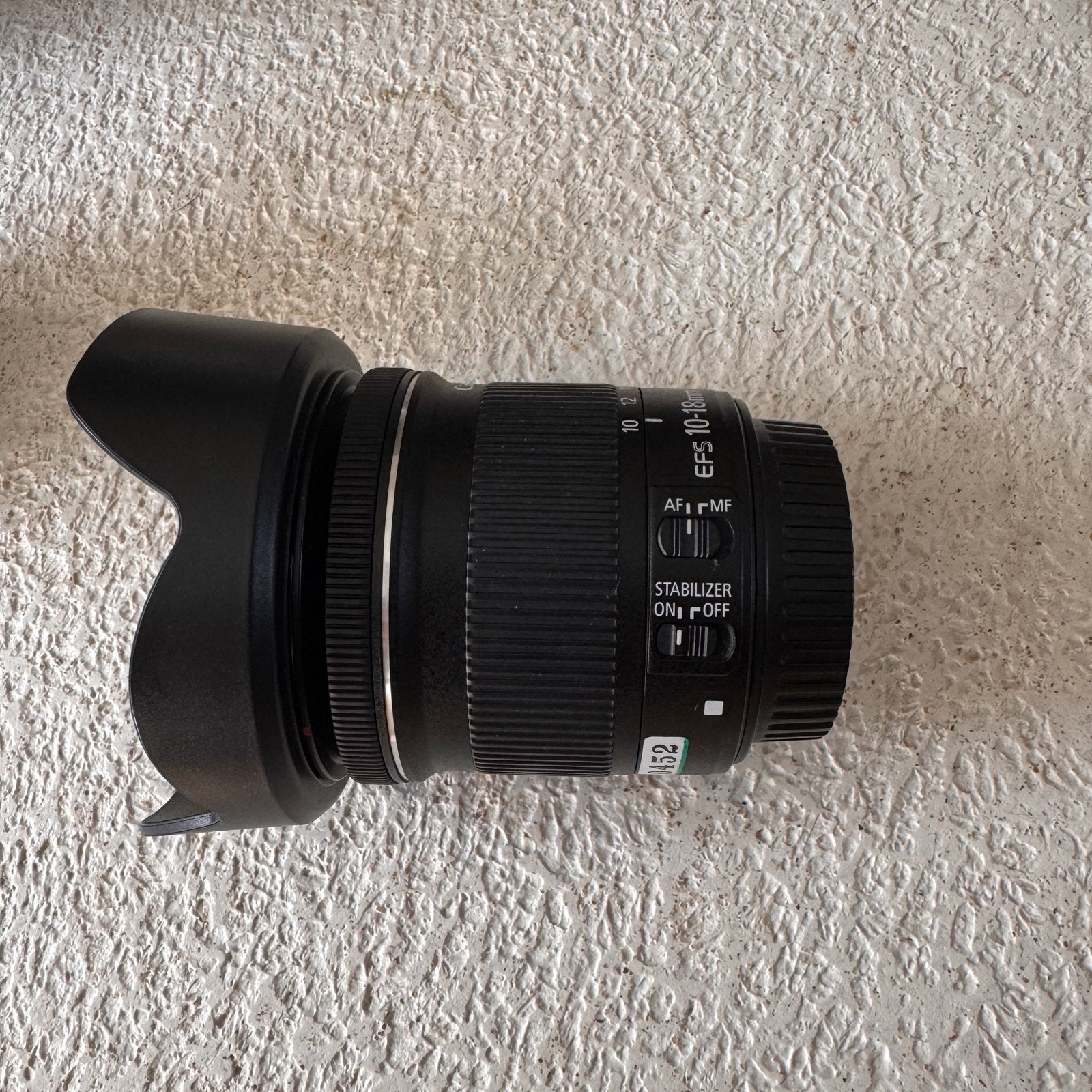 Canon EF-S 10-18mm f/4.5-5.6 IS STM Groothoeklens, Audio, Tv en Foto, Ophalen, Canon, Autofocus, Groothoeklens