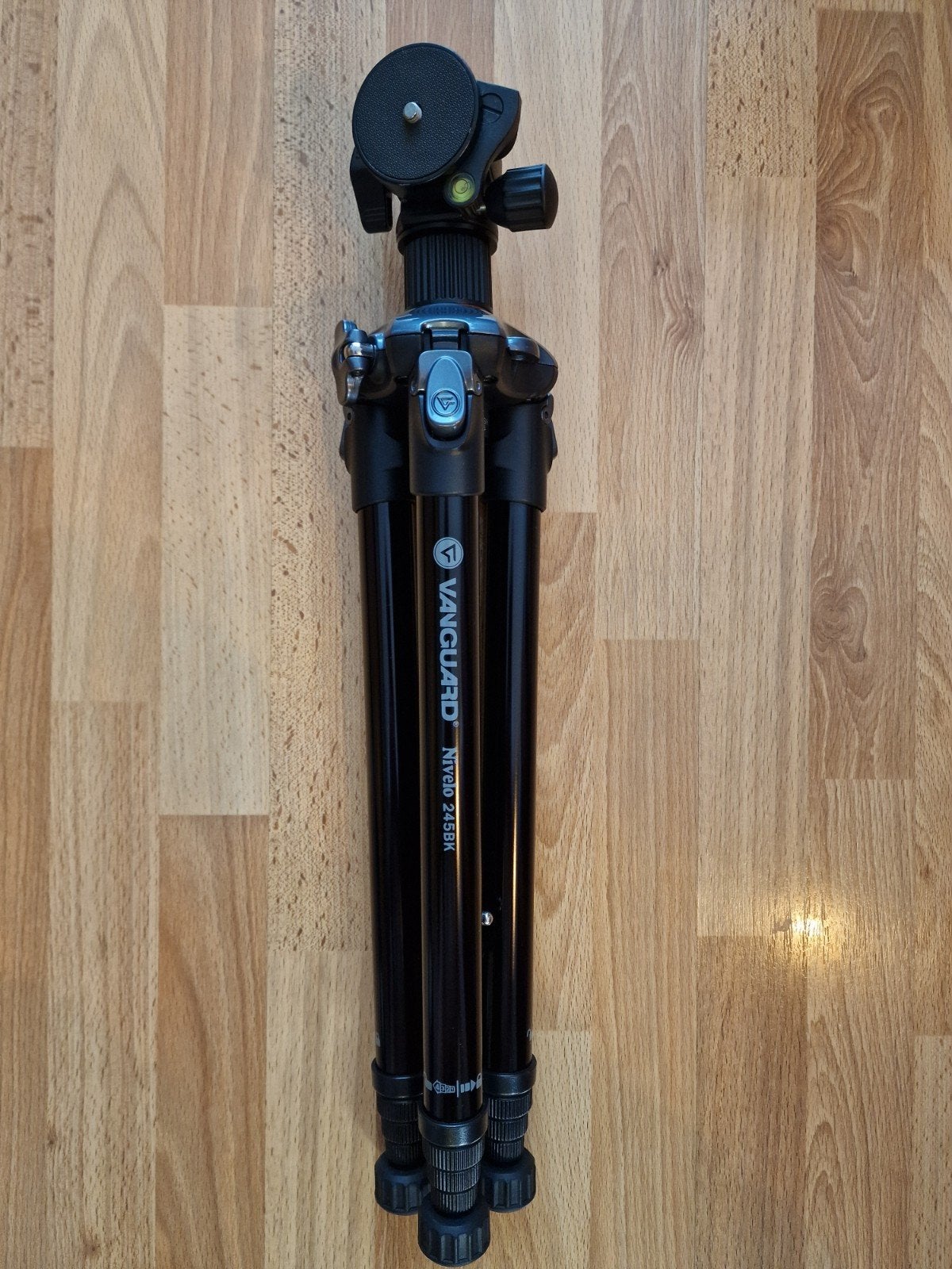 Vanguard Nivelo 245BK Tripod, Zo goed als nieuw, Vanguard, 3-assige stabilisatie, Ophalen of Verzenden