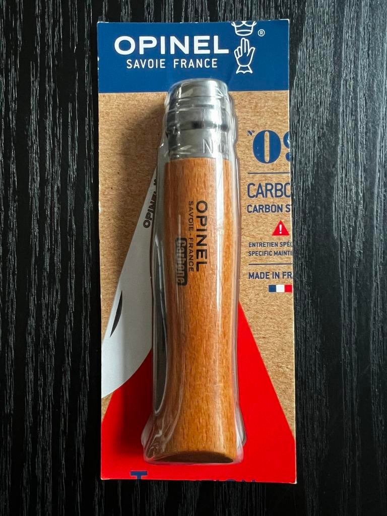 Opinel mes 09 nieuw in verpakking, Ophalen of Verzenden, Zo goed als nieuw