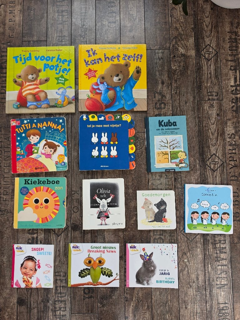 Kinderboeken, Ophalen, Zo goed als nieuw, Diverse auteurs, 1 tot 2 jaar