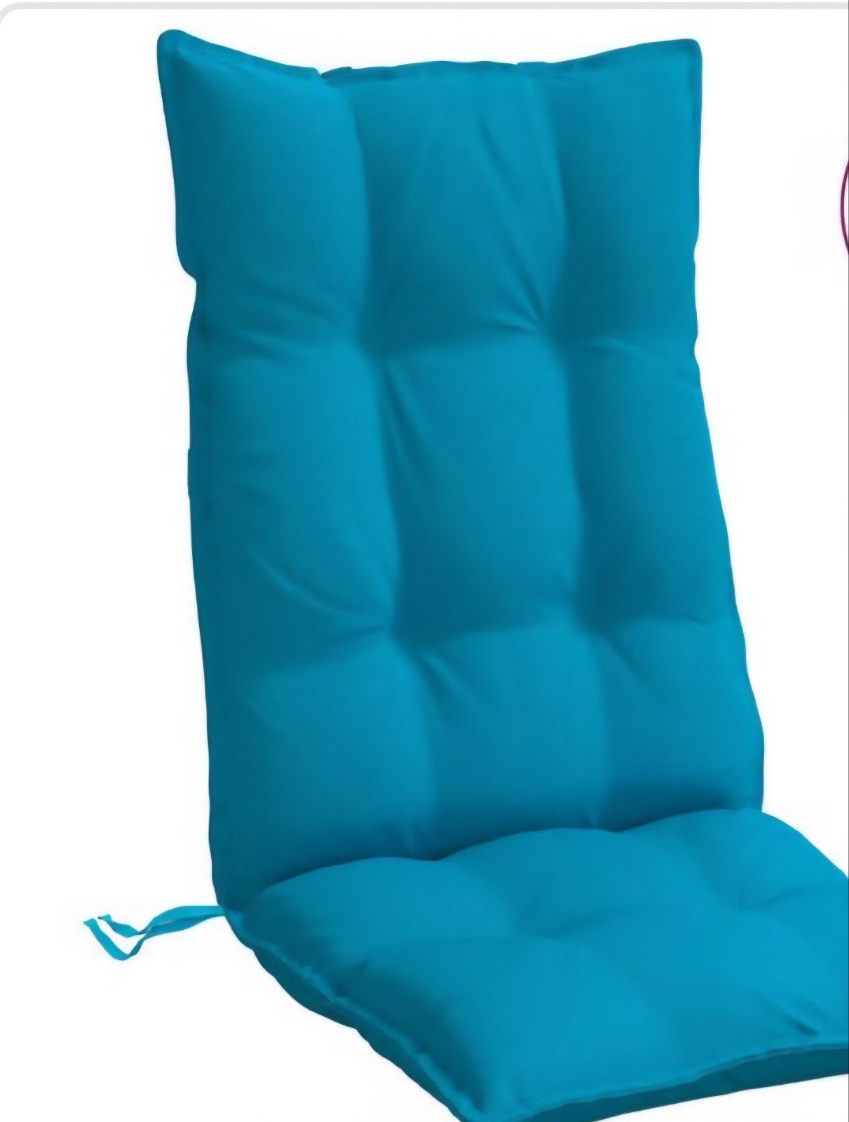 4 mooie aqua blauwe tuinkussens te koop, Ophalen, Zo goed als nieuw, Gas