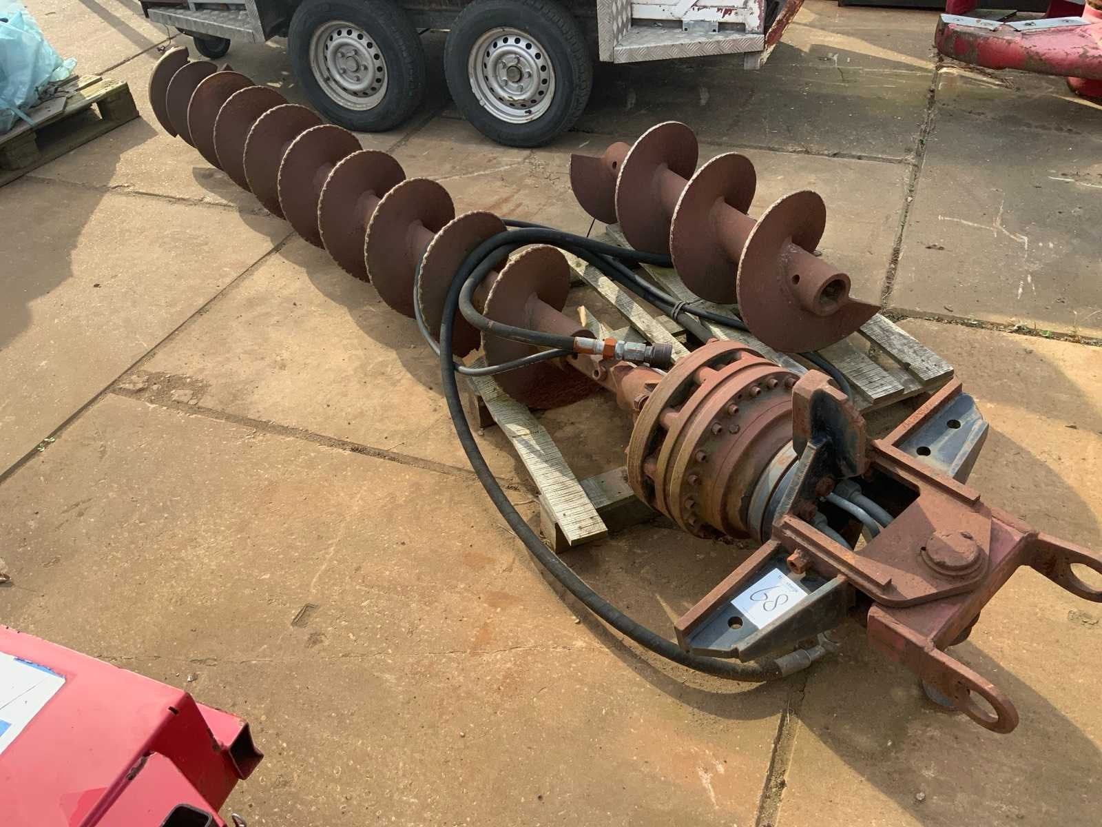 Hydraulische grondboor