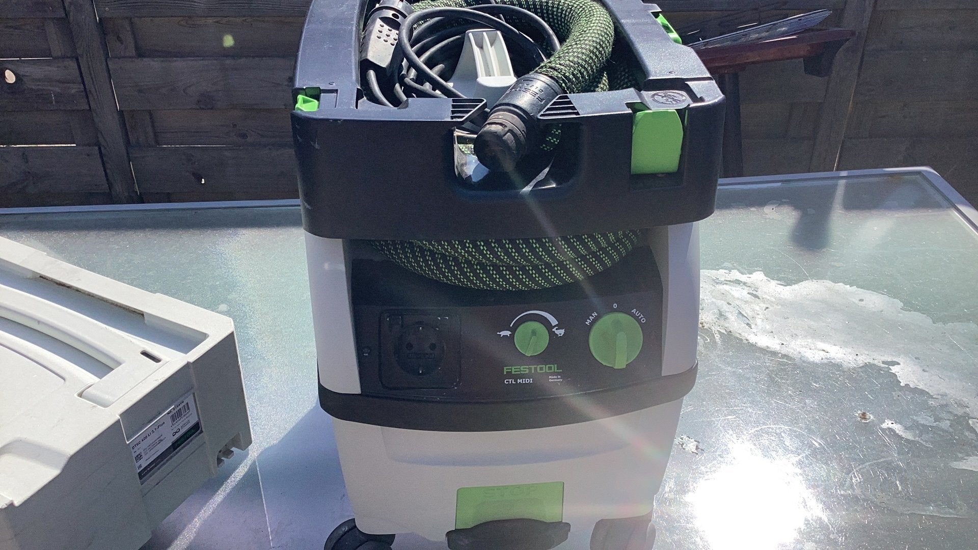 Te koop Festool Rts 400 req i.c.m. Festool Midi stofzuiger., Doe-het-zelf en Verbouw, Gereedschap | Schuurmachines, Gebruikt, Vlakschuurmachine