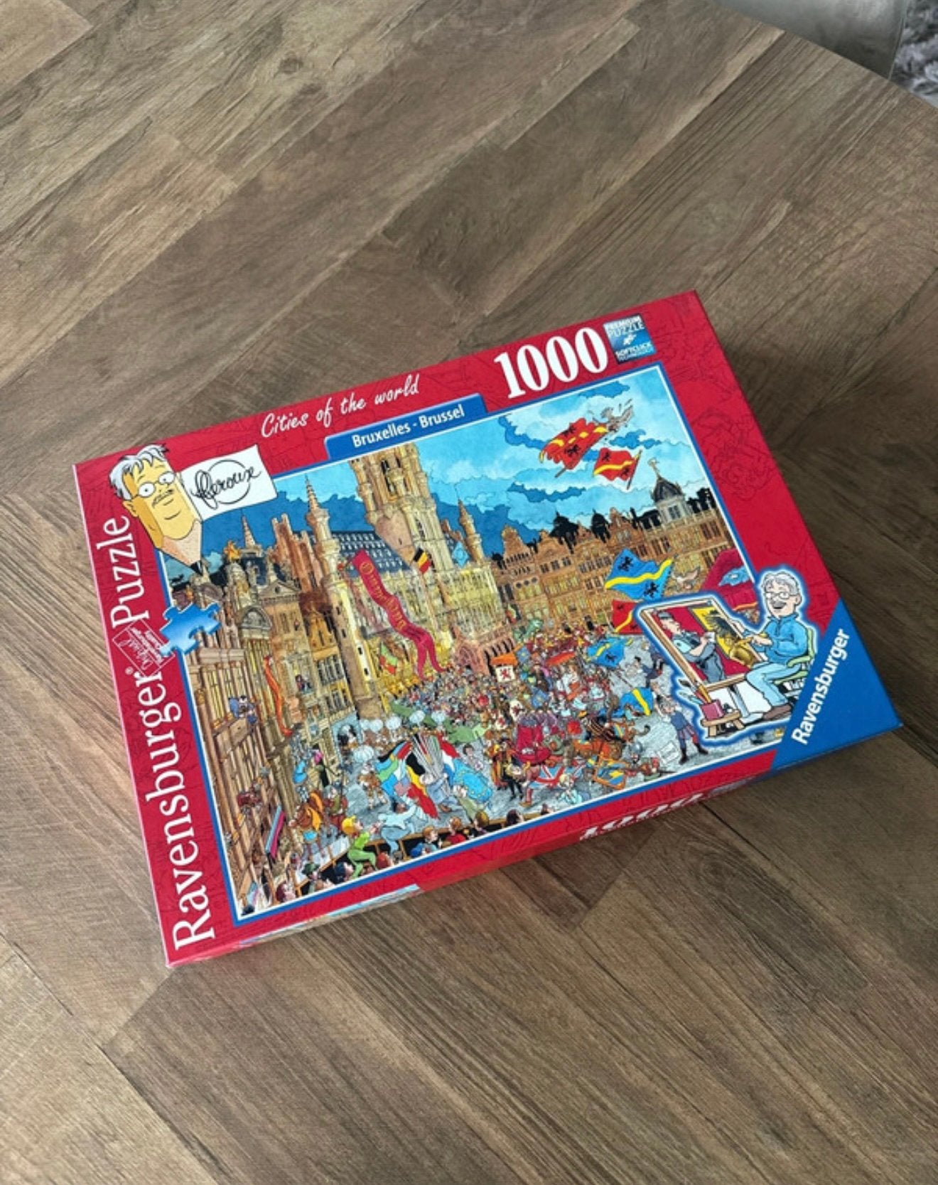Puzzel 1000 stukjes van Brussel, Ophalen, 500 t/m 1500 stukjes, Zo goed als nieuw
