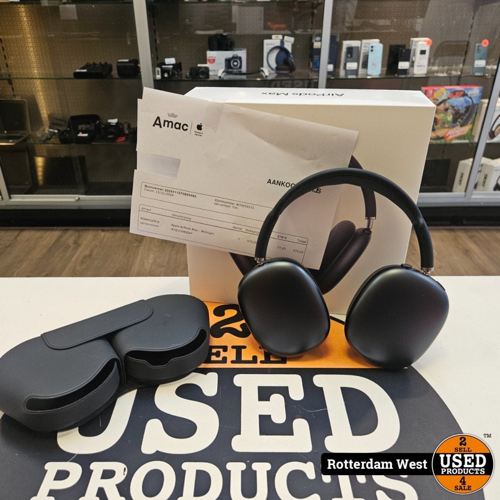 Airpods Max USB-C - Topstaat + Factuur Nov 2024