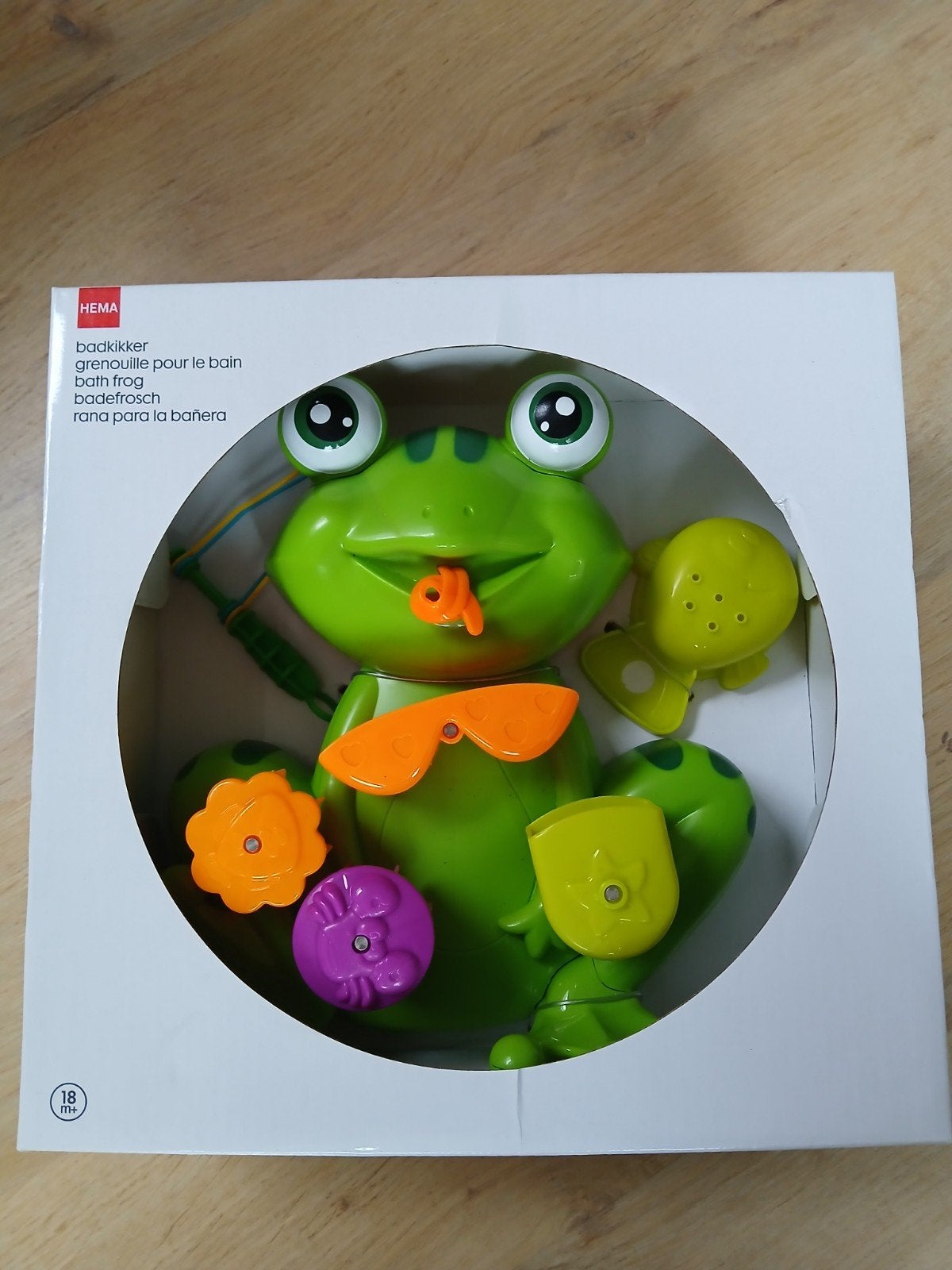 HEMA Badkikker - Leuk badspeelgoed voor baby's en peuters, Kinderen en Baby's, Ophalen of Verzenden, Nieuw, Overige typen