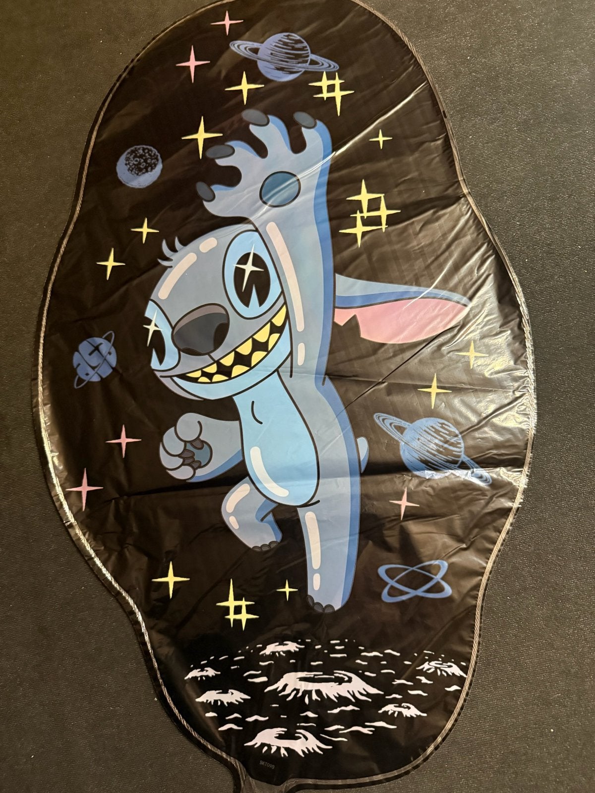 Stitch figuur folie ballon 65cm x 45cm, Hobby en Vrije tijd, Ophalen of Verzenden, Nieuw, Versiering, Verjaardag