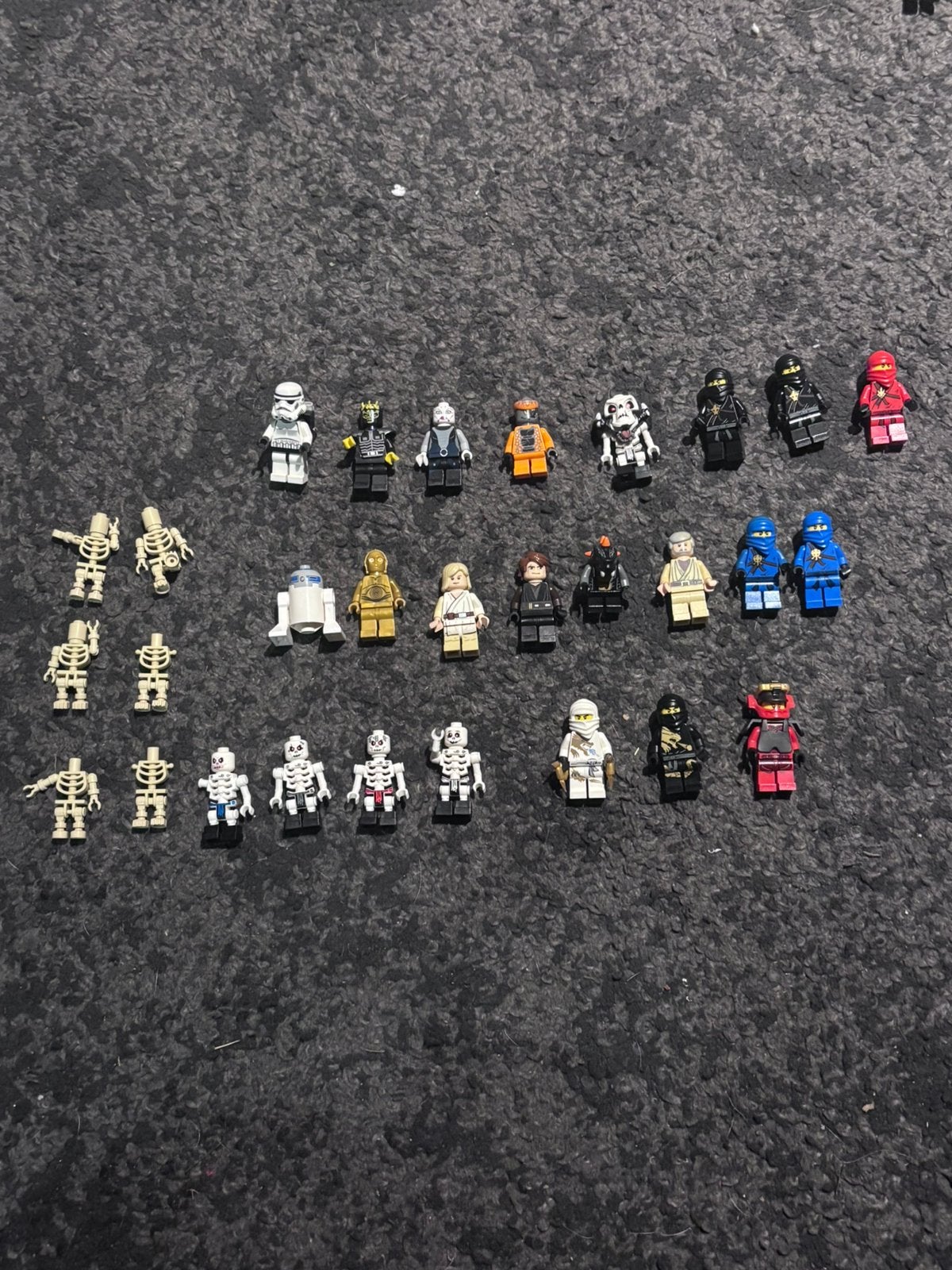 LEGO Ninjago en Star Wars minifiguren + wapens – 29 stuks