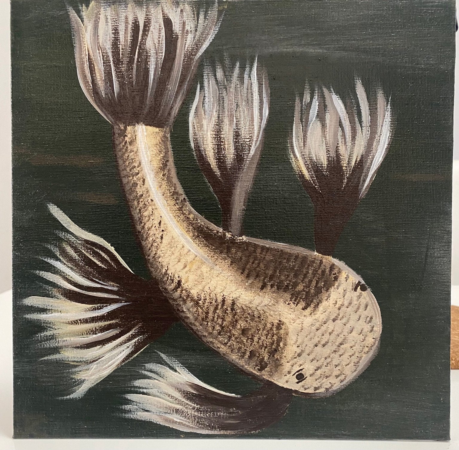 Uniek handgeschilderd schilderij te koop, Antiek en Kunst, Ophalen of Verzenden