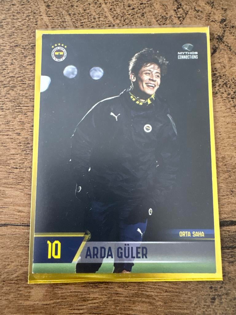 Arda Güler Fenerbahçe Spelerskaart - Mythos Connections, Verzamelen, Ophalen, Zo goed als nieuw, Buitenlandse clubs, Spelerskaart